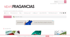 Desktop Screenshot of newsfragancias.com